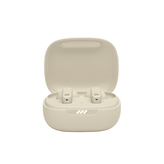 JBL Live Pro+ TWS - Beige - True wireless Noise Cancelling earbuds - Detailshot 1